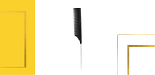 Load image into Gallery viewer, C. Essentials Rat Tail Carbon Combs